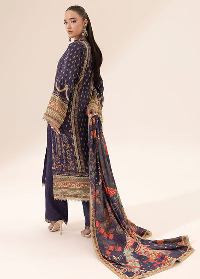 Digital printed handwork silk