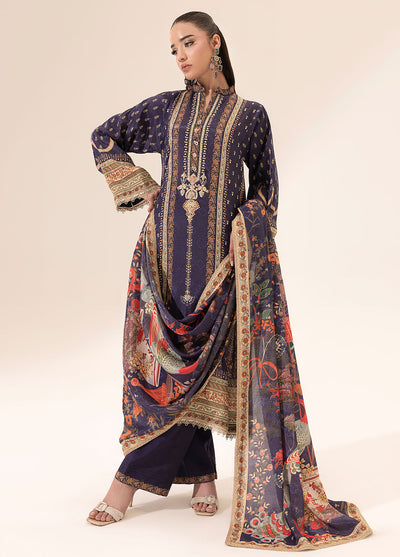 Digital printed handwork silk