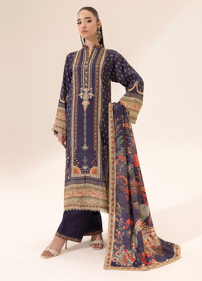 Digital printed handwork silk