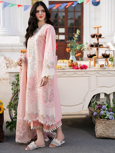 CLARA BY BINILYAS EMBROIDERED 3 PC LUXURY LAWN ||216 - A