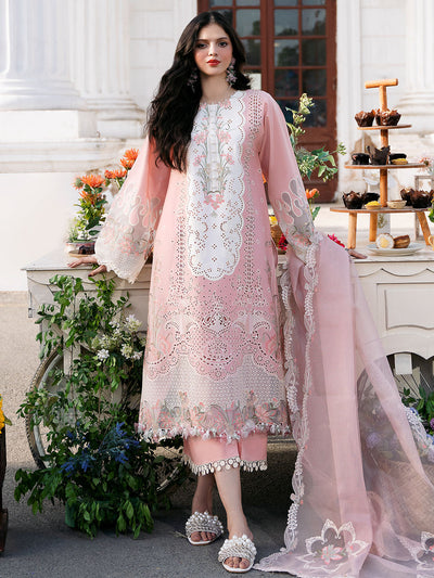 CLARA BY BINILYAS EMBROIDERED 3 PC LUXURY LAWN ||216 - A