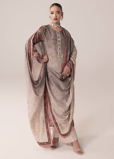 Digital printed handwork silk