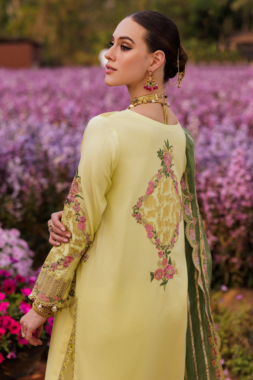 3-PC Unstitched Embroidered Lawn Collection