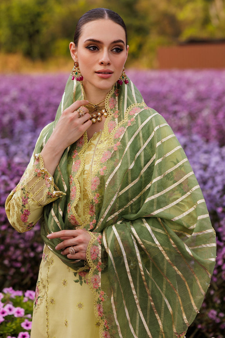 3-PC Unstitched Embroidered Lawn Collection