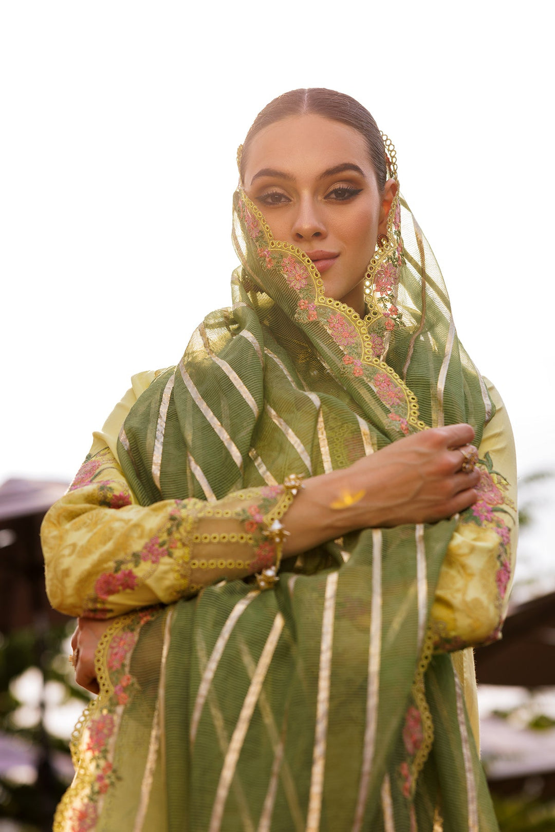 3-PC Unstitched Embroidered Lawn Collection