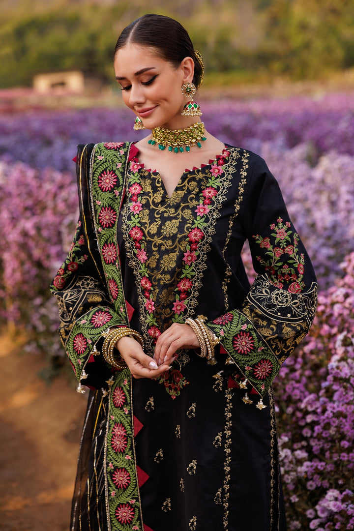 3-PC Unstitched Embroidered Lawn Collection