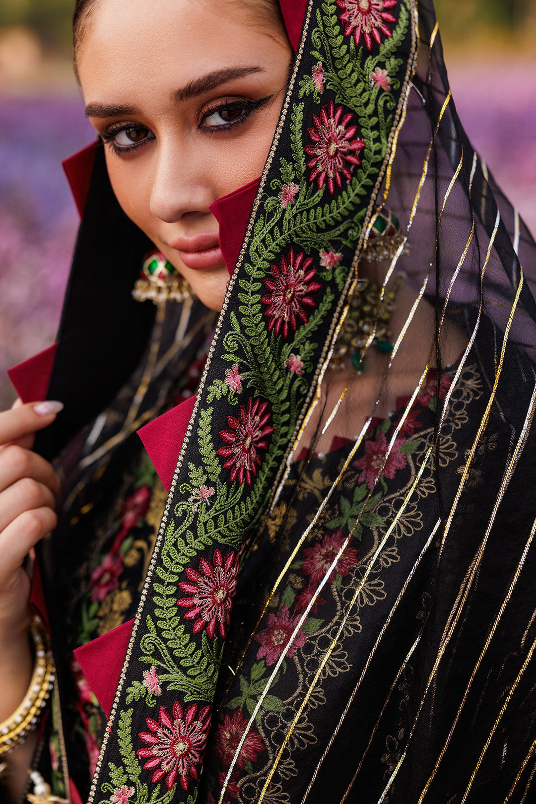 3-PC Unstitched Embroidered Lawn Collection