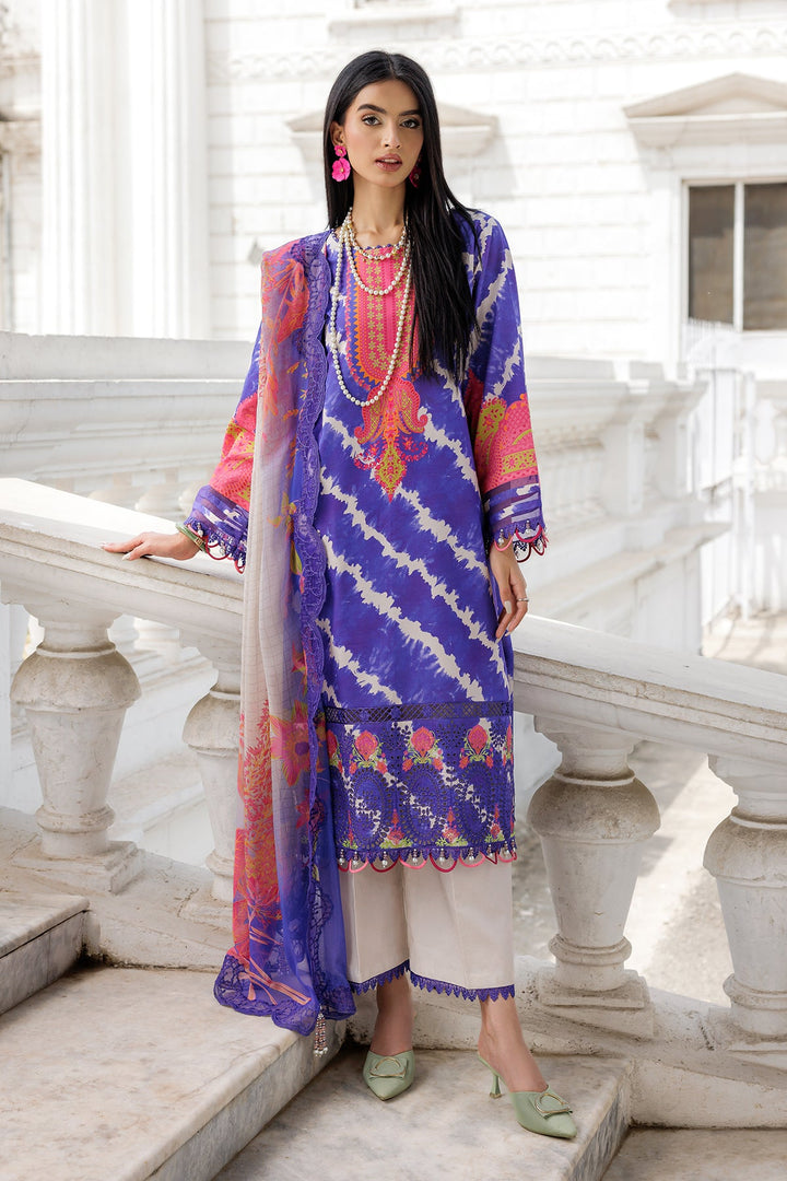 3-PC Unstitched Embroidered Lawn Collection