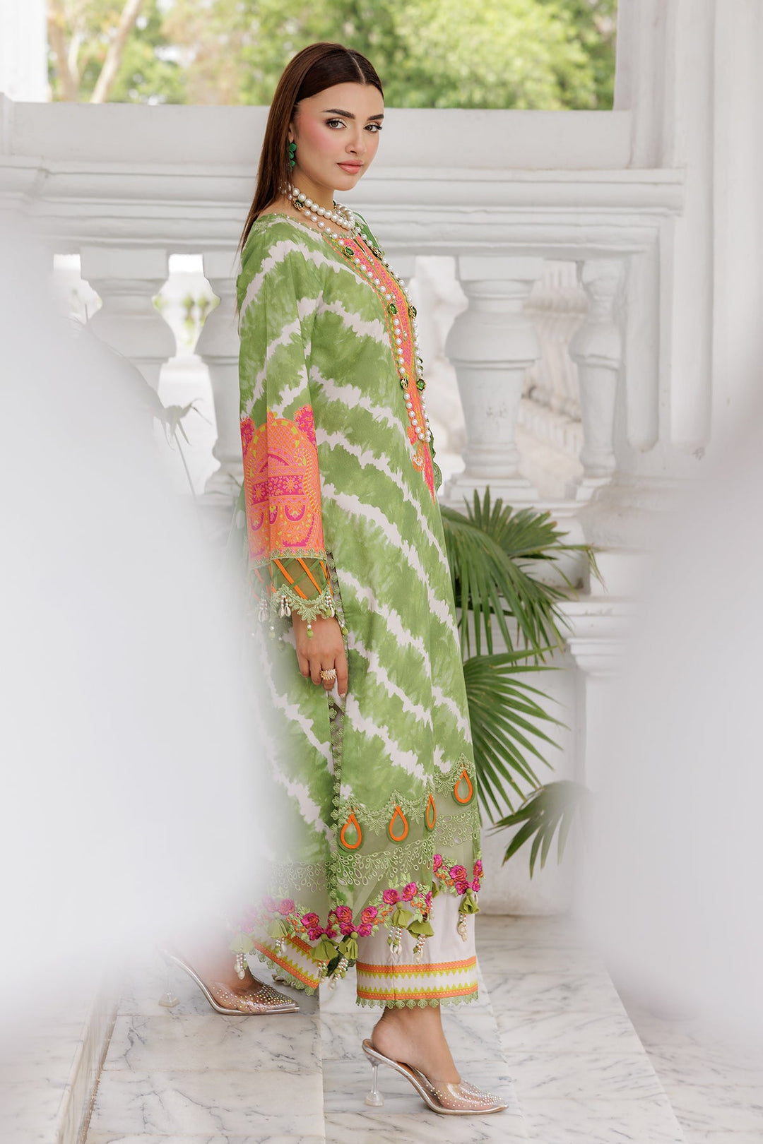 3-PC Unstitched Embroidered Lawn Collection