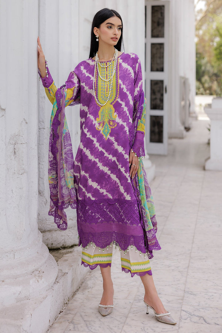 3-PC Unstitched Embroidered Lawn Collection