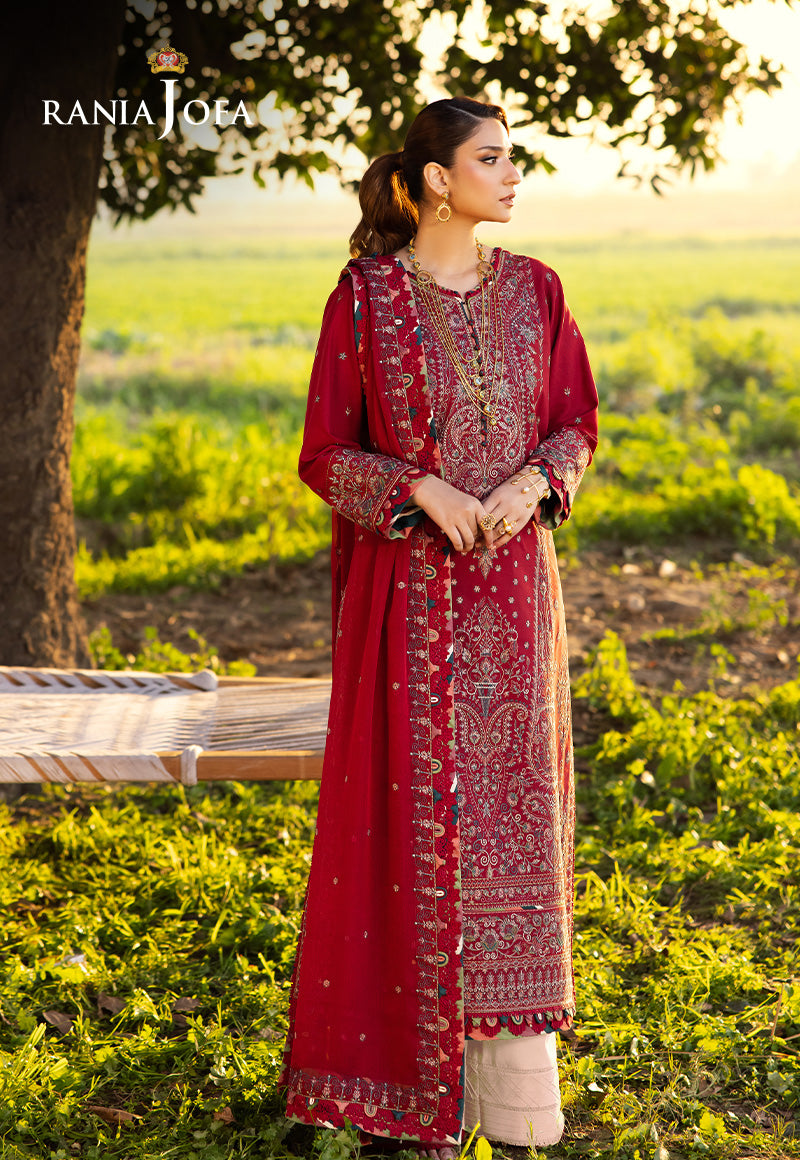 EMBROIDERED LAWN 3 PCS