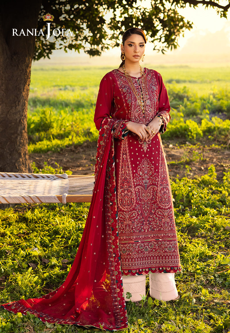 EMBROIDERED LAWN 3 PCS