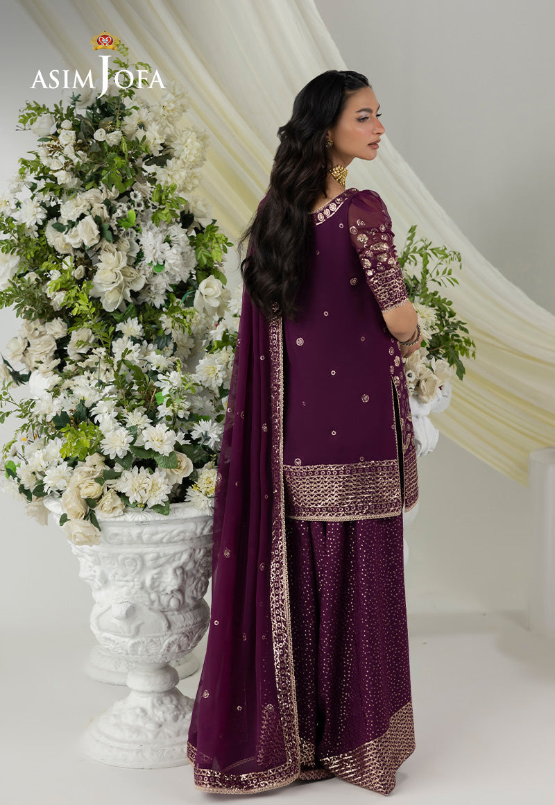 EMBROIDERED CHIFFON UNSTITCHED 3 PCS