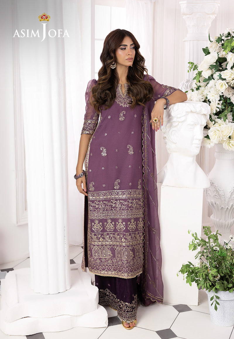 EMBROIDERED CHIFFON UNSTITCHED 3 PCS
