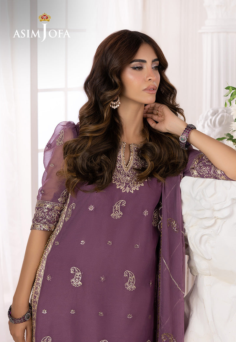 EMBROIDERED CHIFFON UNSTITCHED 3 PCS