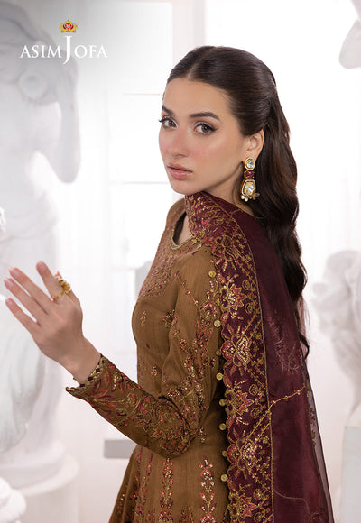 EMBROIDERED SPUN RAW SILK UNSTITCHED 3 PCS