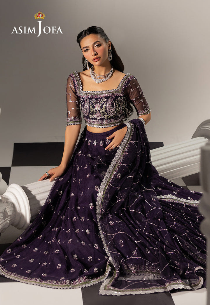 EMBROIDERED NET UNSTITCHED 3 PCS