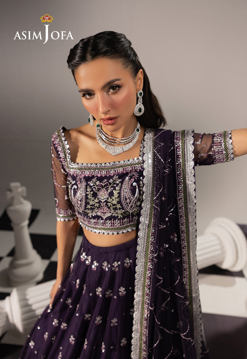 EMBROIDERED NET UNSTITCHED 3 PCS