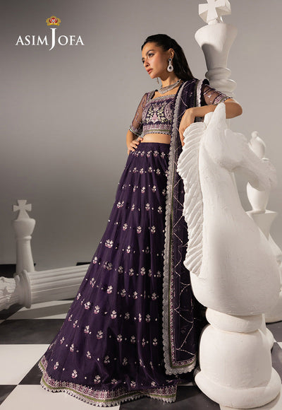 EMBROIDERED NET UNSTITCHED 3 PCS