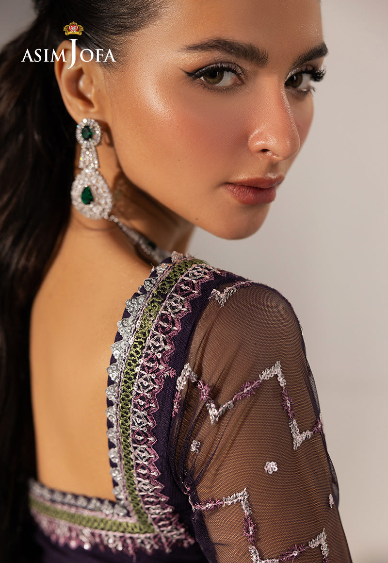 EMBROIDERED NET UNSTITCHED 3 PCS