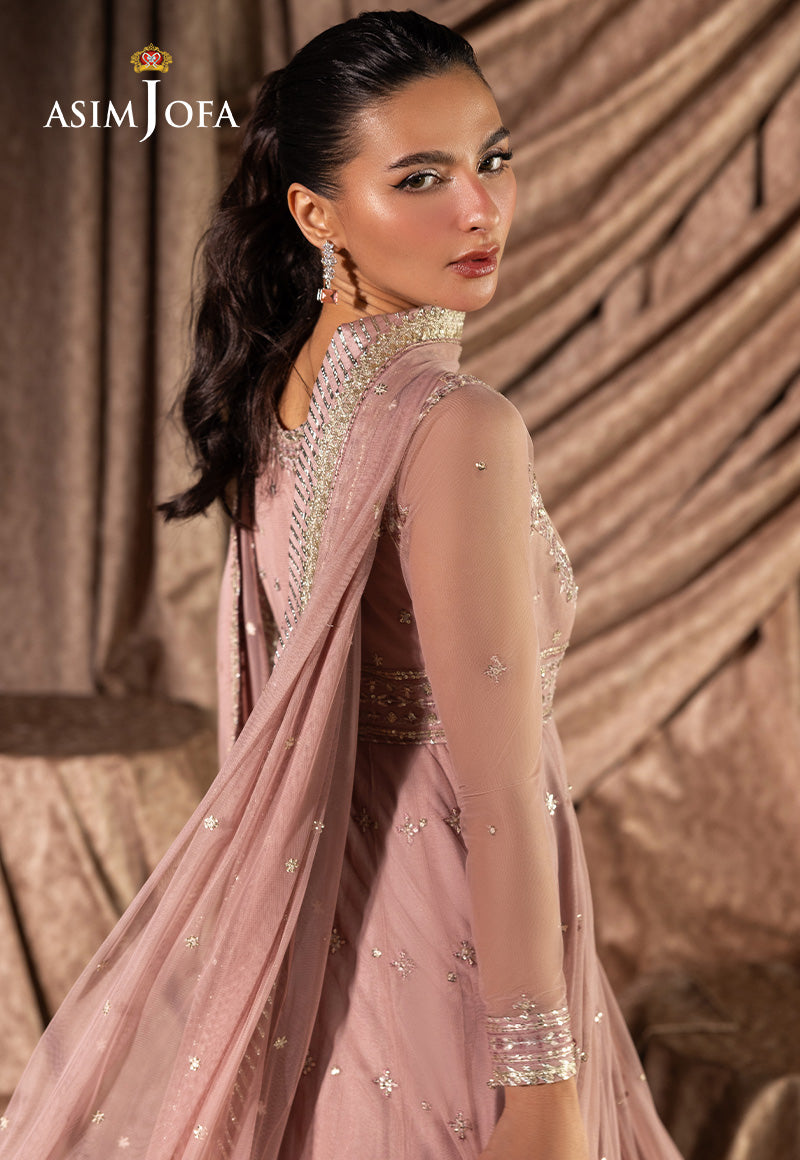 EMBROIDERED NET UNSTITCHED 3 PCS