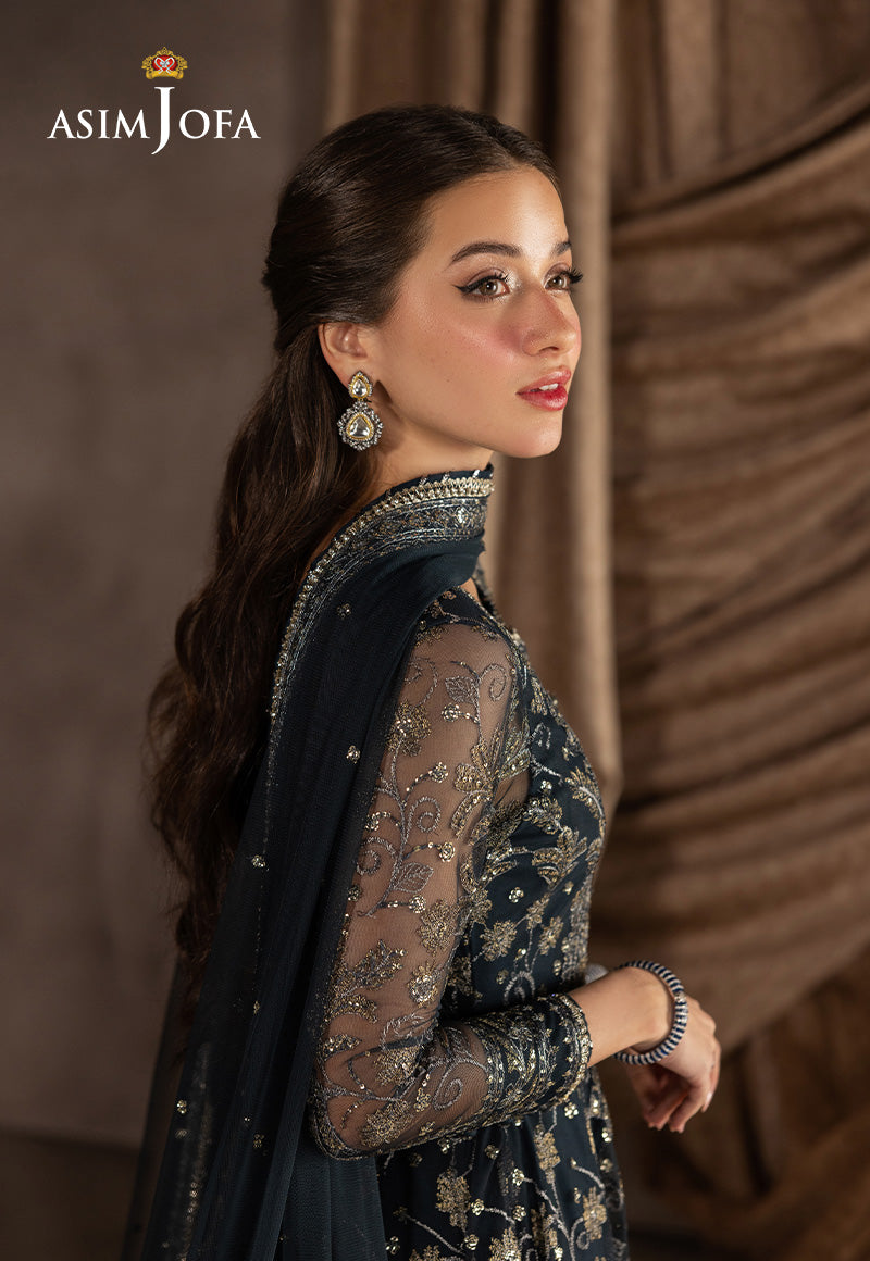 EMBROIDERED NET UNSTITCHED 3 PCS