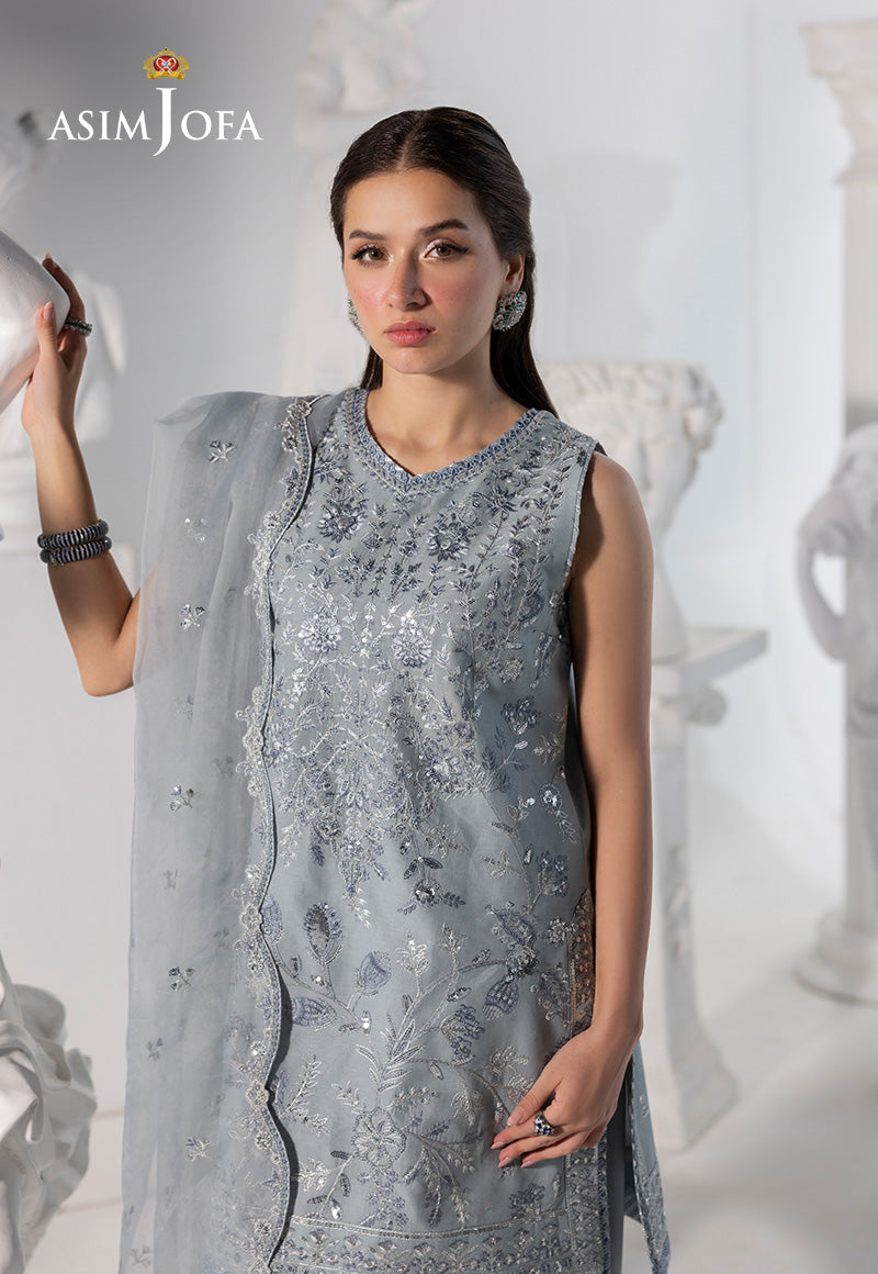 EMBROIDERED BOSKI SILK UNSTITCHED 3 PCS