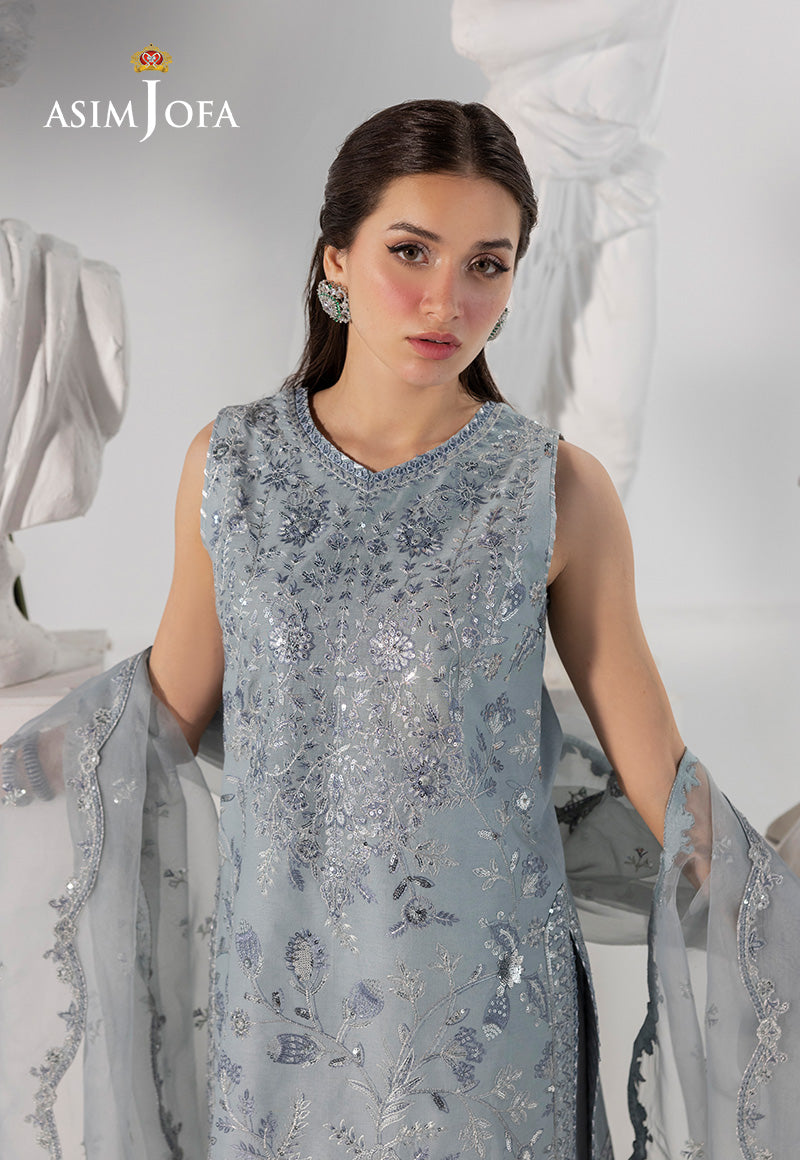 EMBROIDERED BOSKI SILK UNSTITCHED 3 PCS