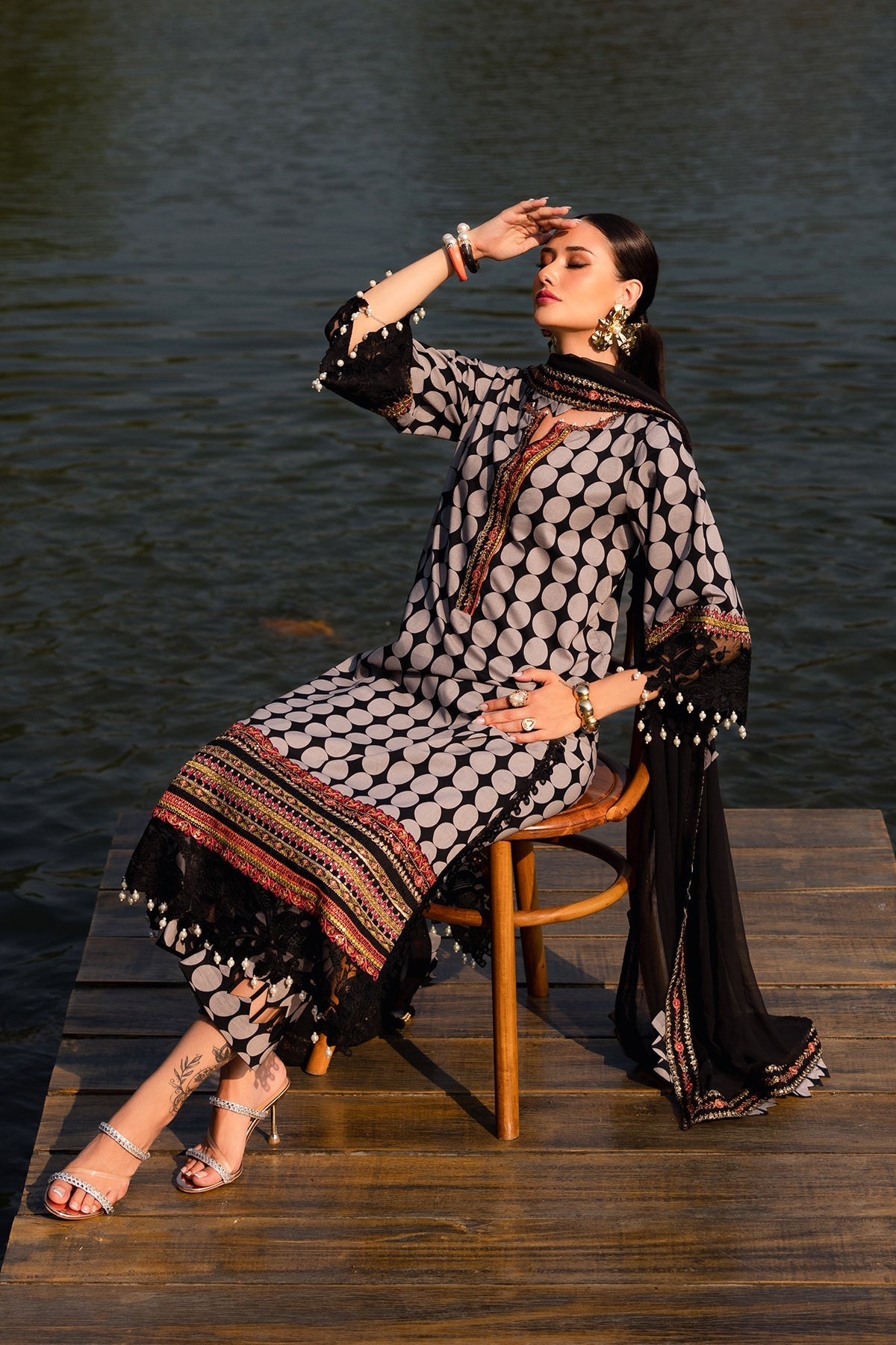 3-PC Unstitched Festive Edit Lawn Collection