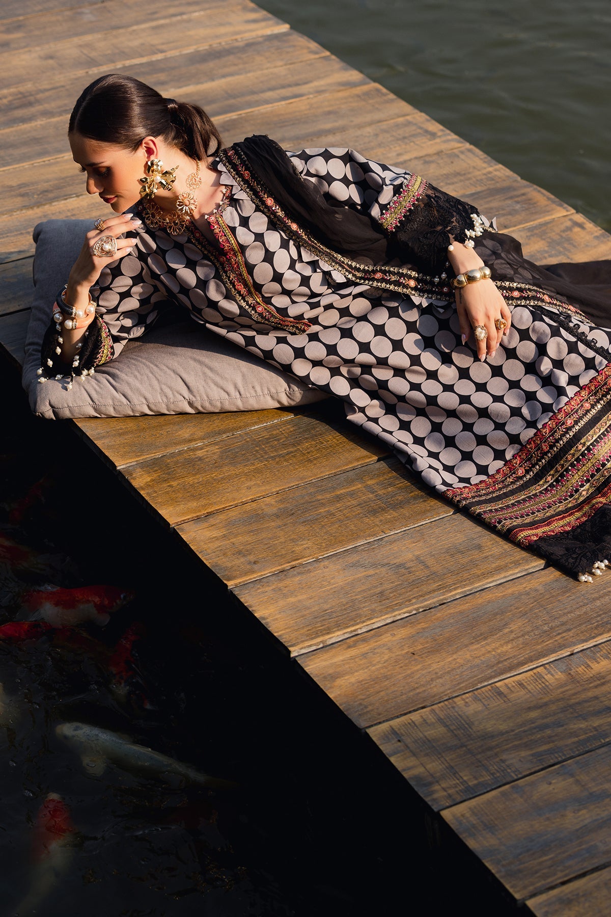 3-PC Unstitched Festive Edit Lawn Collection