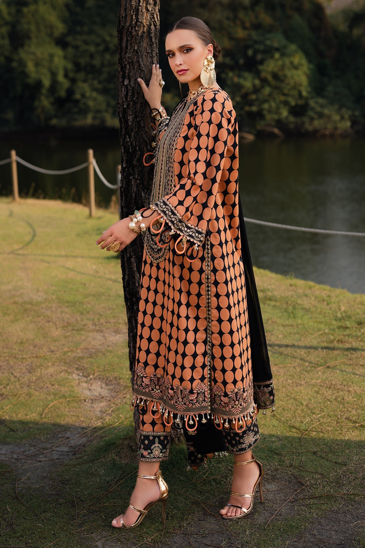 3-PC Unstitched Festive Edit Lawn Collection