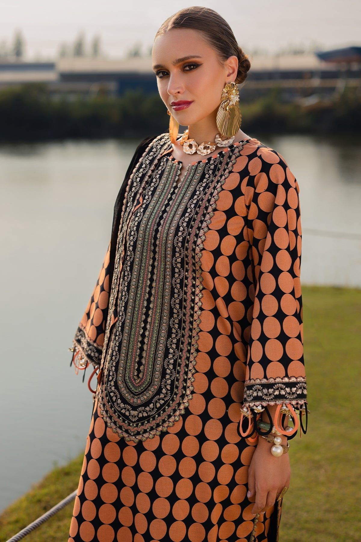 3-PC Unstitched Festive Edit Lawn Collection