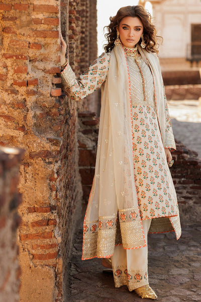 3-PC Embroidered Raw-Silk Suit (Pret)