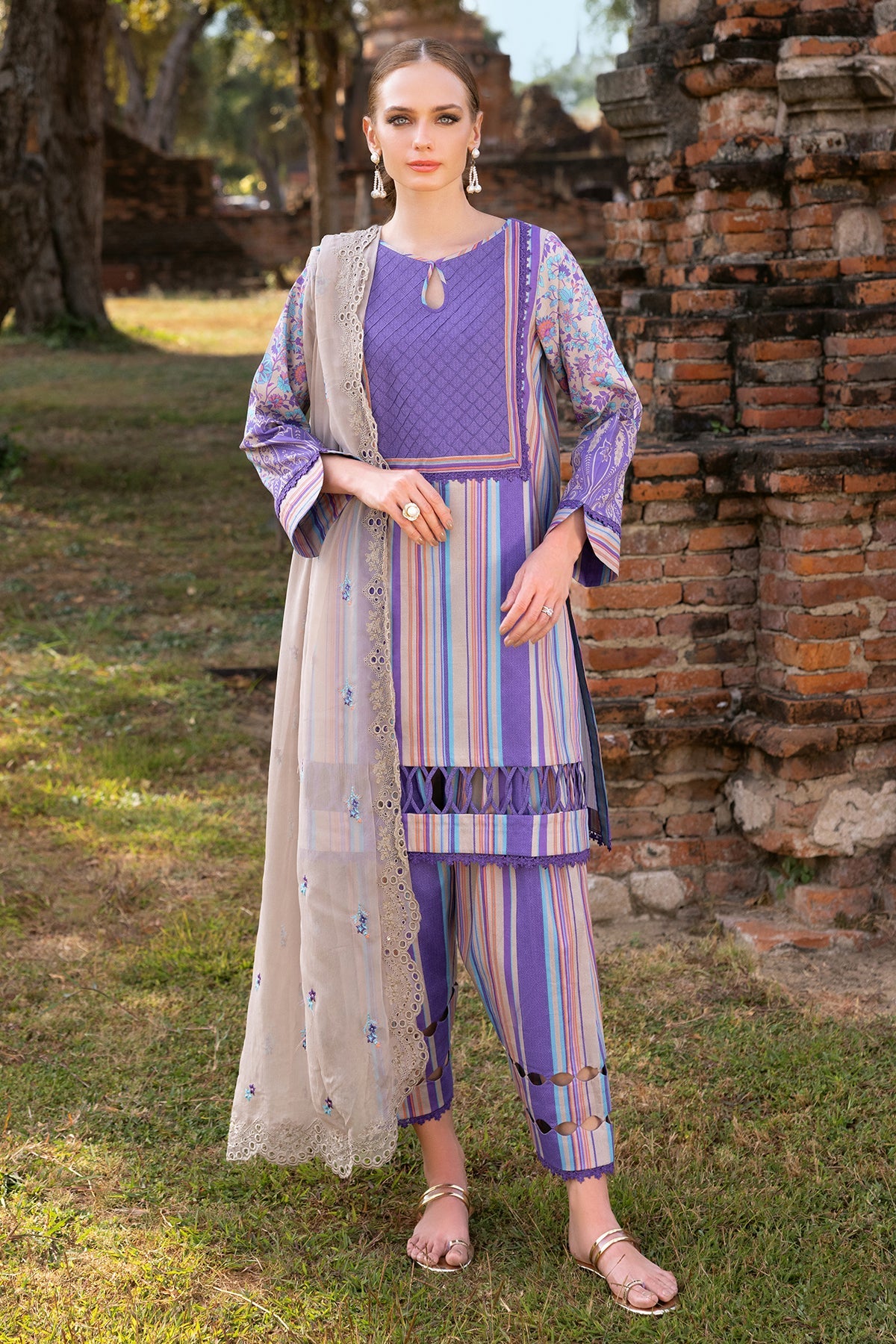 3-PC Unstitched Lawn Collection