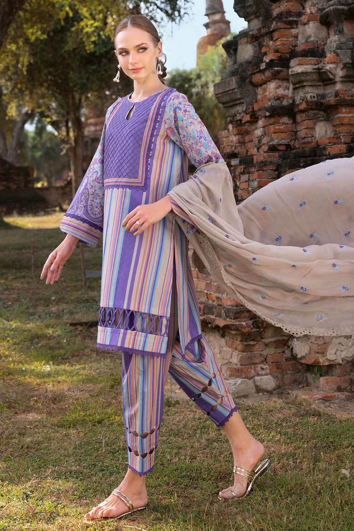3-PC Unstitched Lawn Collection