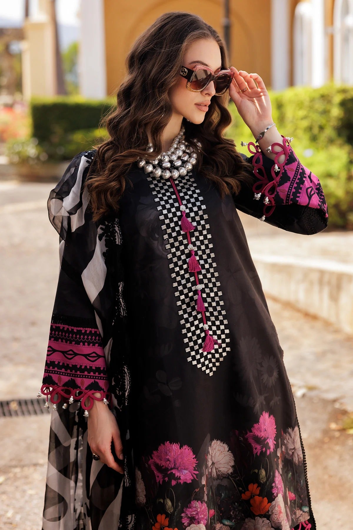 3-PC Unstitched Embroidered Lawn Collection