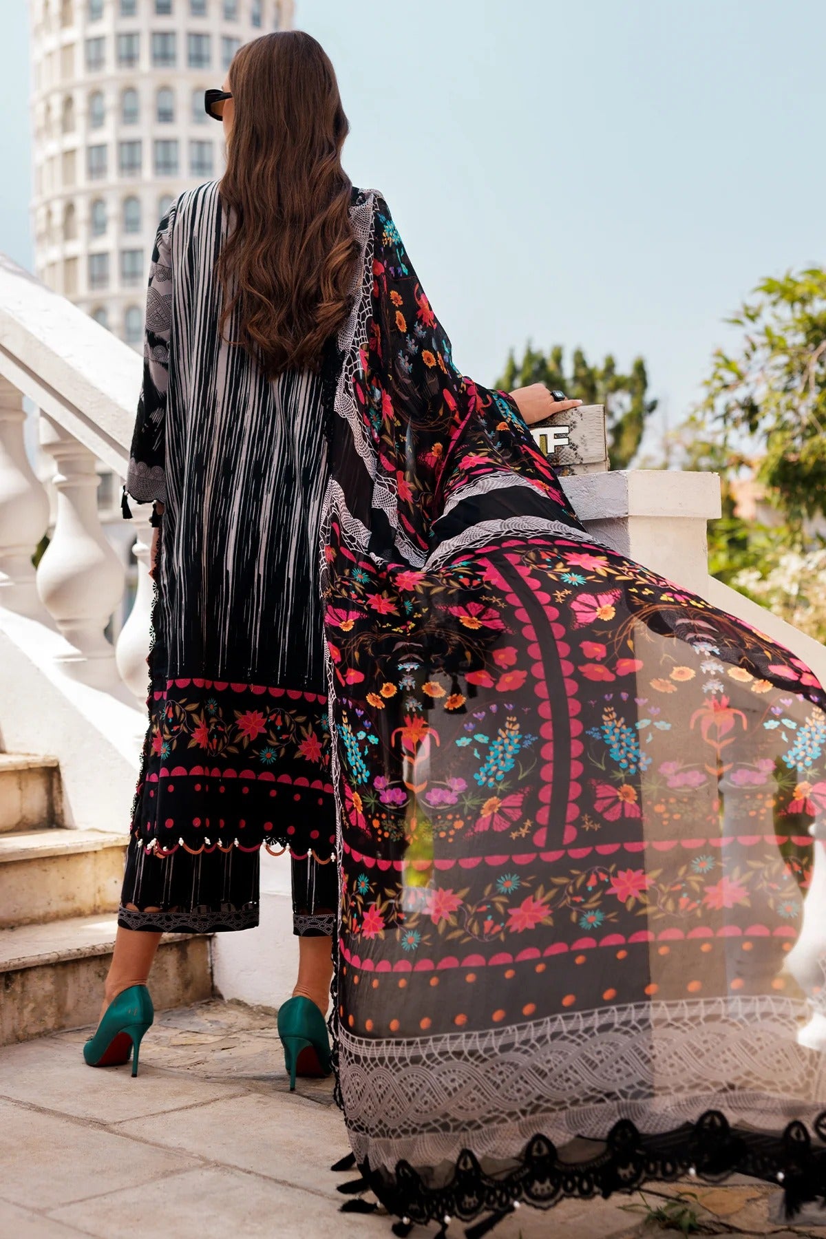 3-PC Unstitched Embroidered Lawn Collection