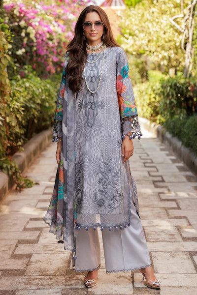 3-PC Unstitched Embroidered Lawn Collection