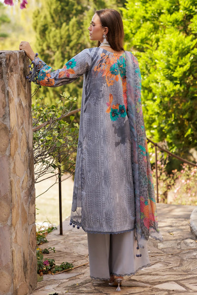 3-PC Unstitched Embroidered Lawn Collection