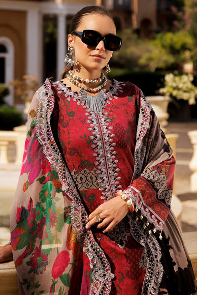 3-PC Unstitched Embroidered Lawn Collection
