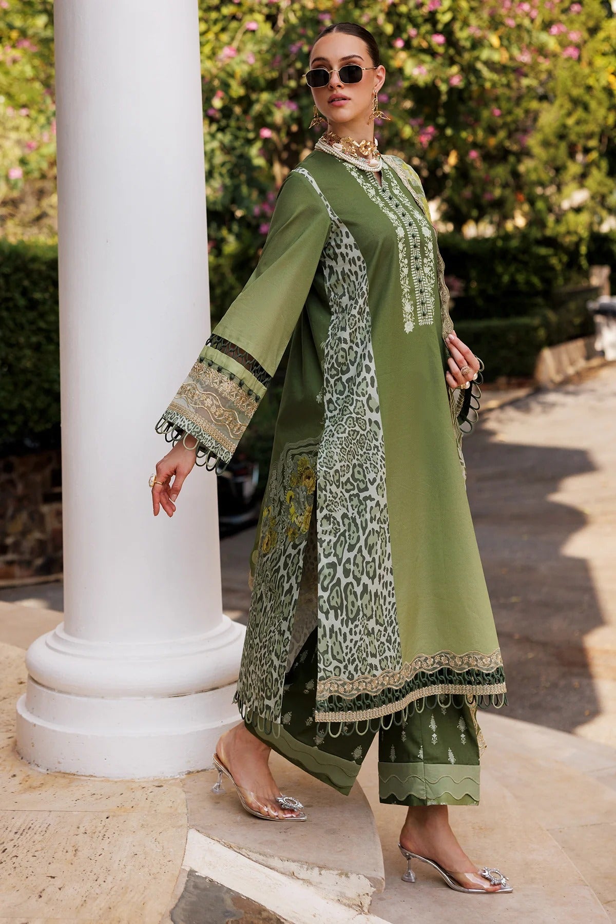 3-PC Unstitched Embroidered Lawn Collection