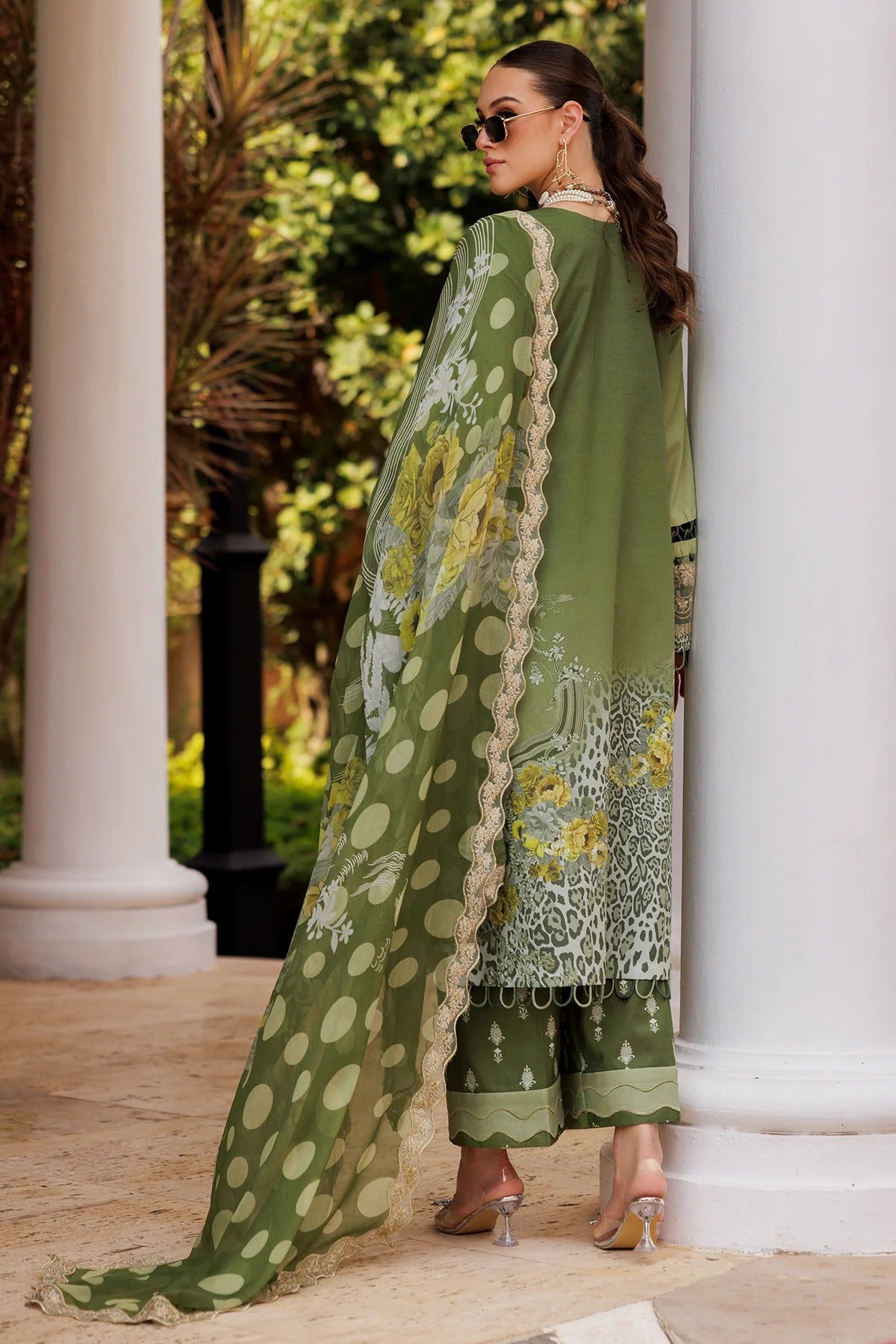 3-PC Unstitched Embroidered Lawn Collection