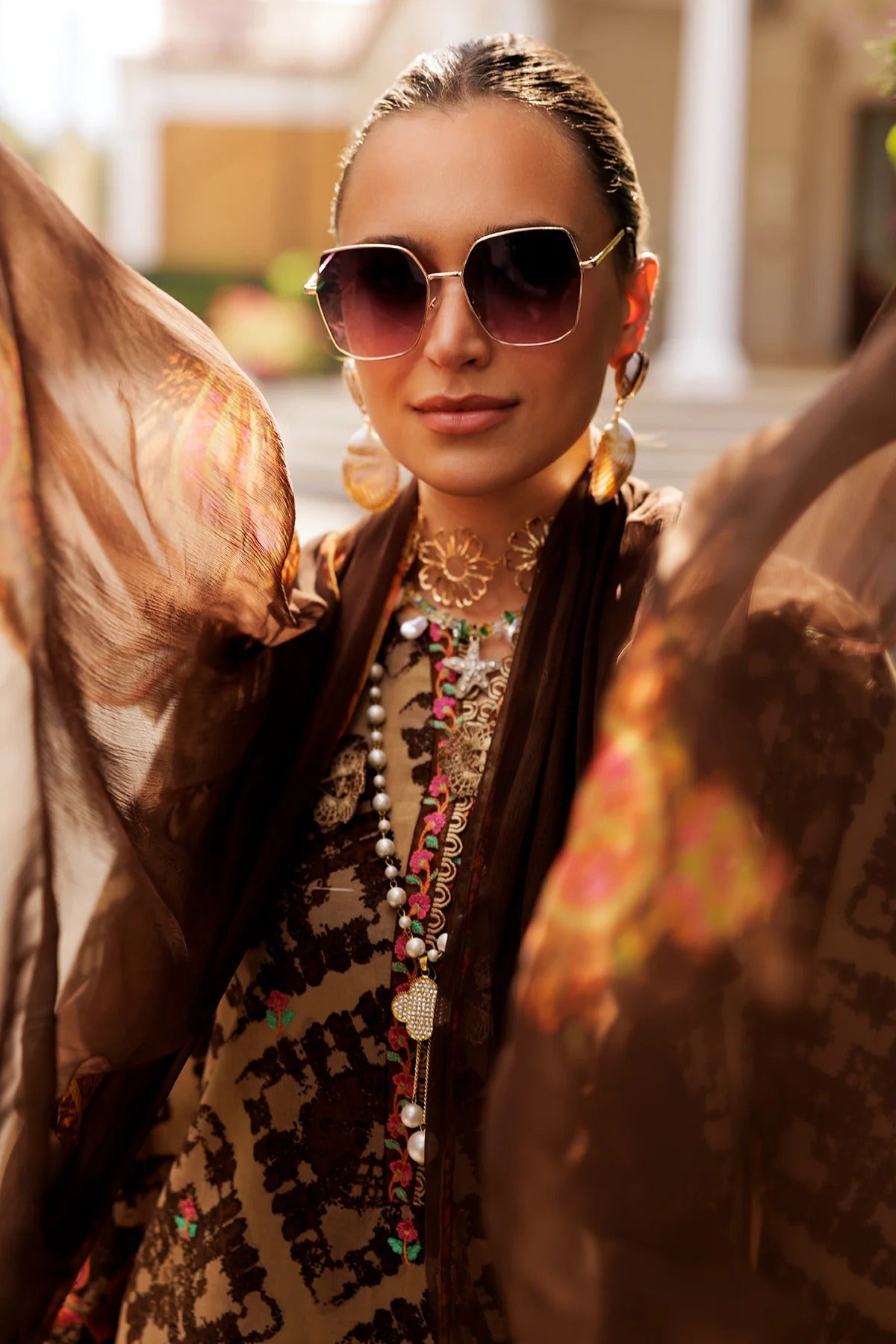 3-PC Unstitched Embroidered Lawn Collection