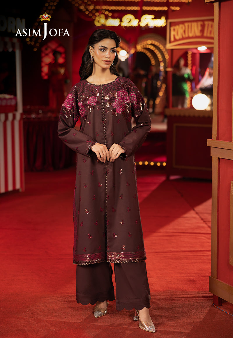 Embroidered Silk 2 Pcs