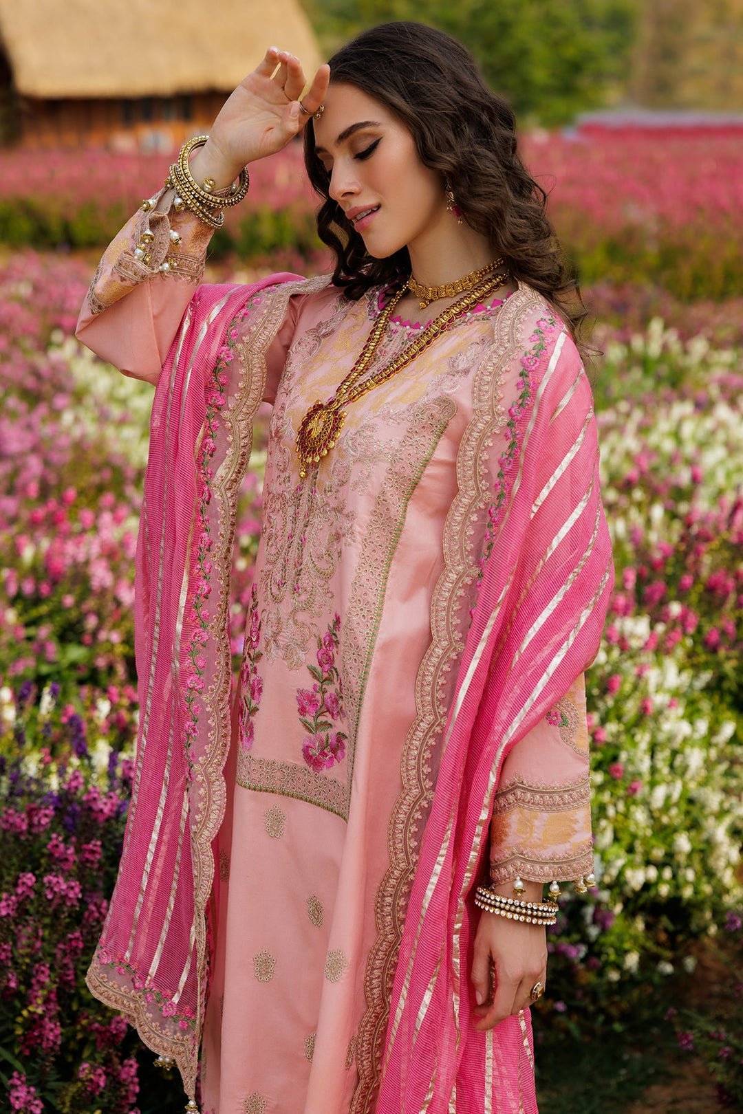 3-PC Unstitched Embroidered Lawn Collection