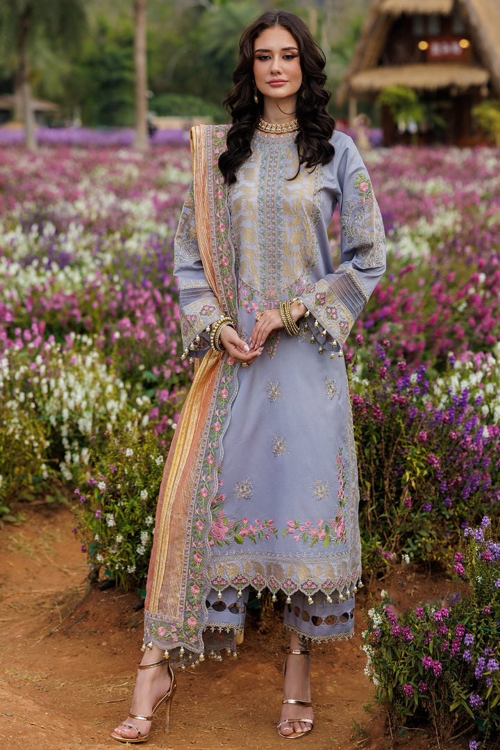 3-PC Unstitched Embroidered Lawn Collection