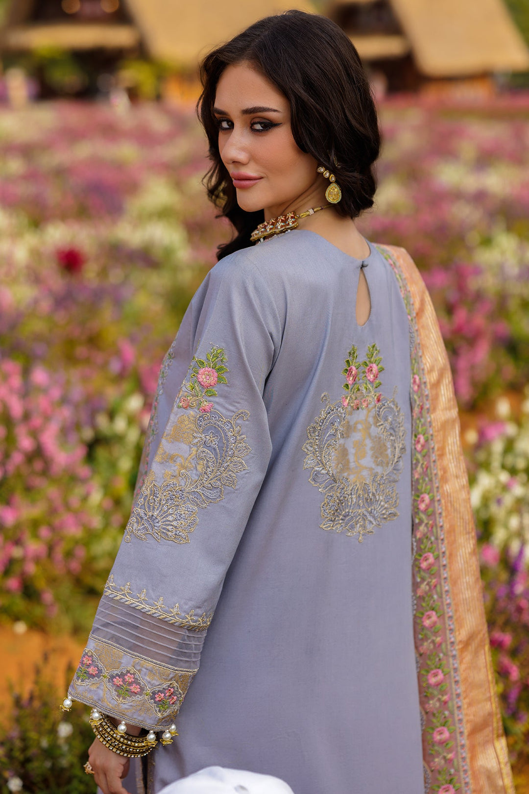 3-PC Unstitched Embroidered Lawn Collection