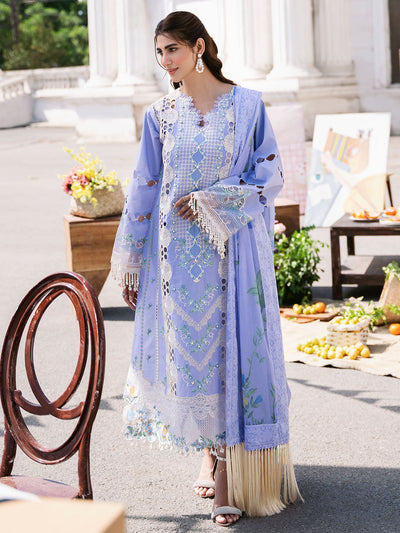 CLARA BY BINILYAS EMBROIDERED 3 PC LUXURY LAWN ||213 - A