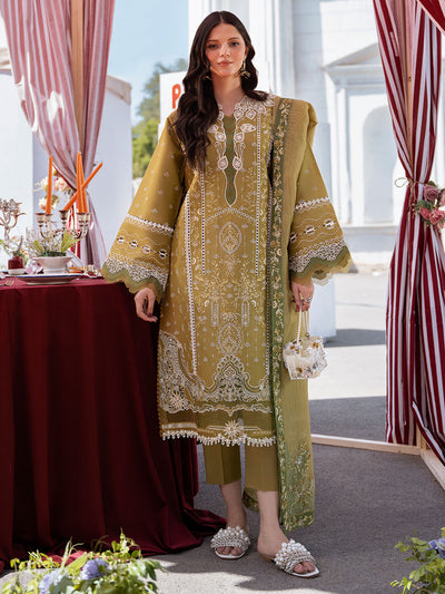 CLARA BY BINILYAS EMBROIDERED 3 PC LUXURY LAWN ||211 - A