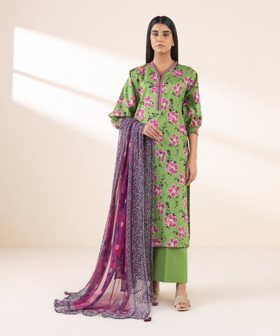 2 Piece - Printed Lawn Suit